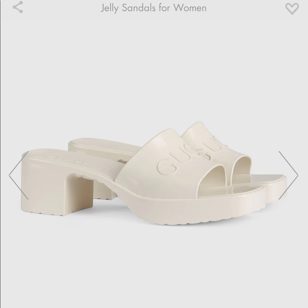 Gucci rubber slides